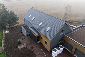 Image of TAPCO slates on a roof